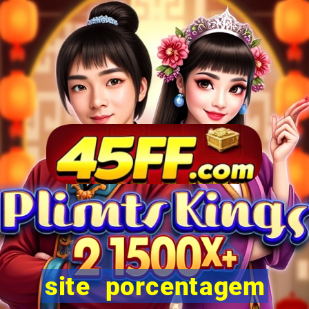 site porcentagem slots pg